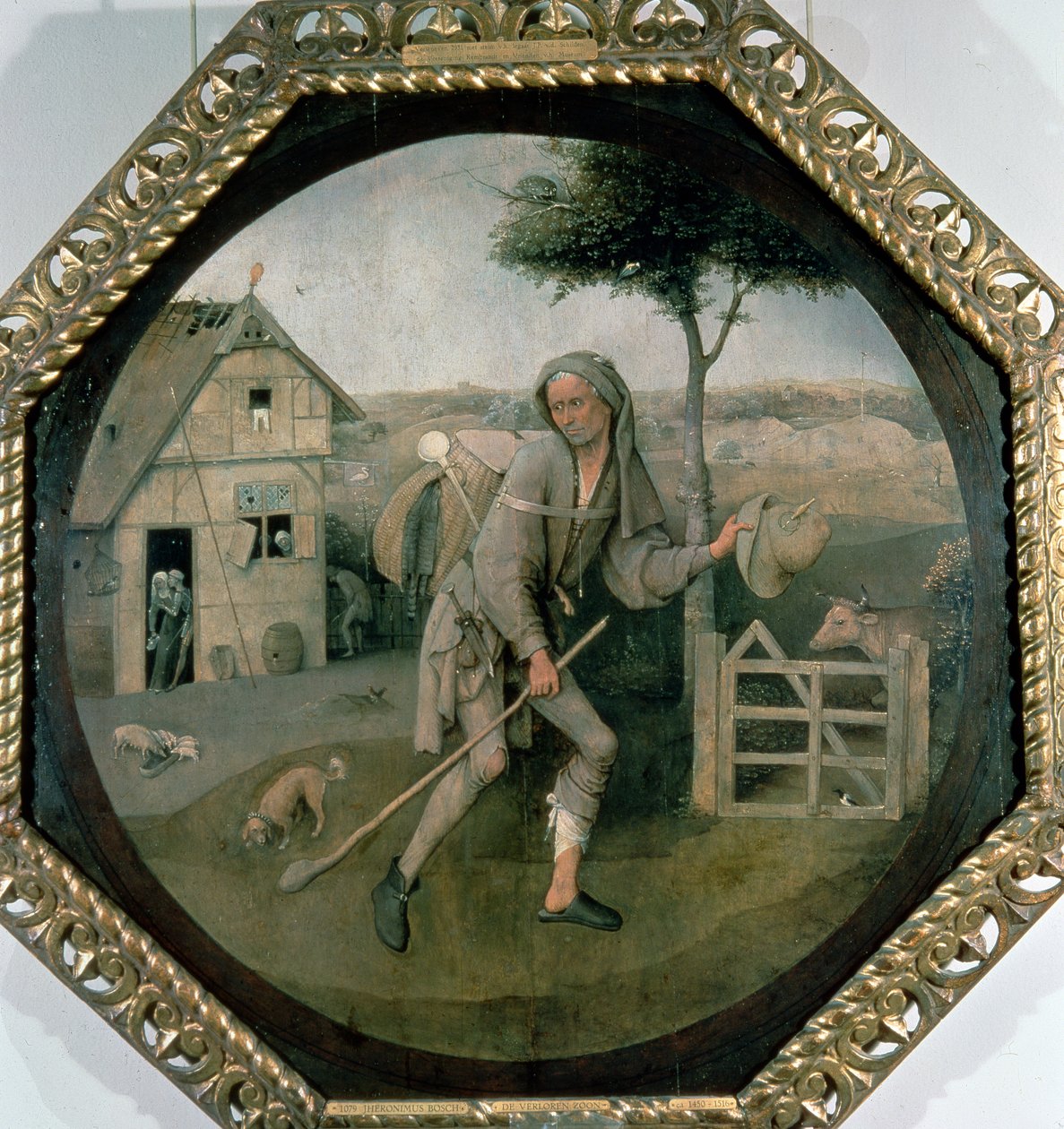 De Zwerver De Verloren Zoon, c.1510 door Hieronymus Bosch