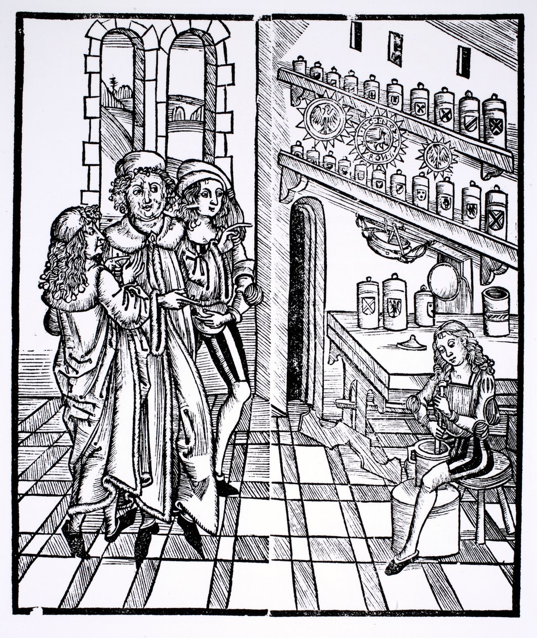 Apotheek, uit 