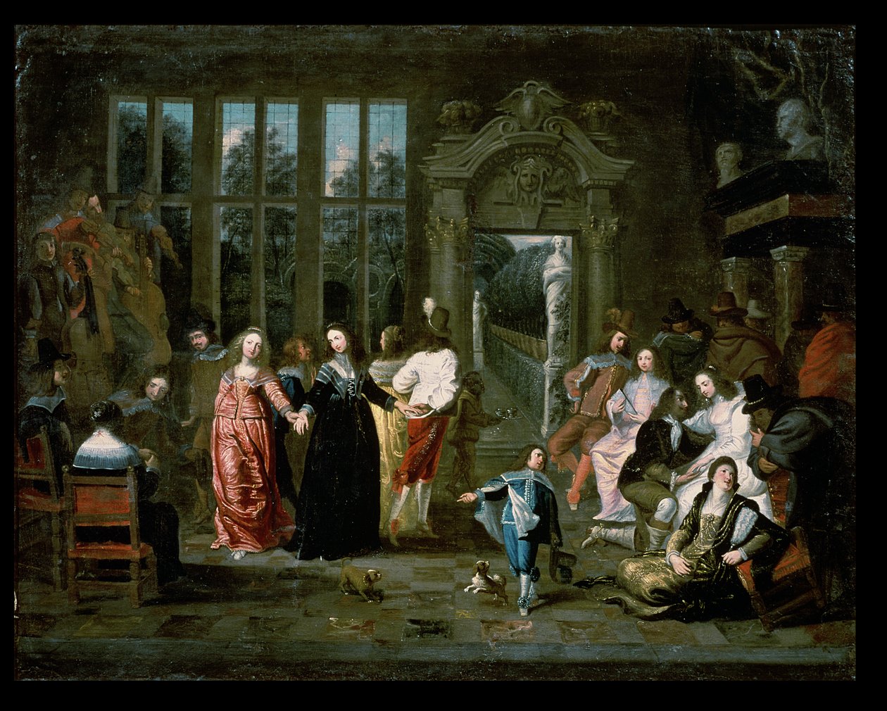 Het Bal door Hieronymus Janssens