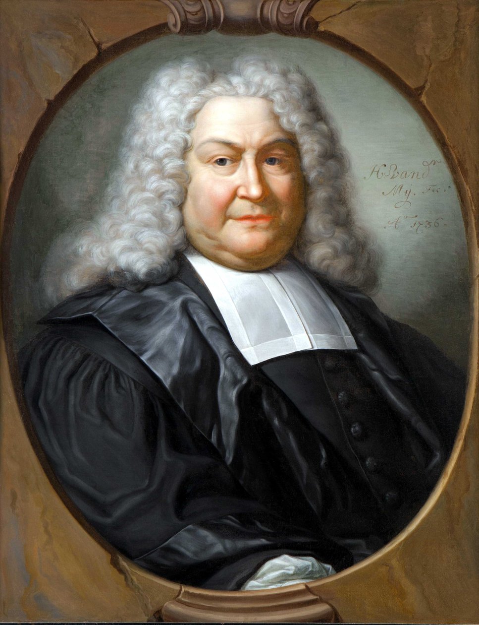 Taco Hajo van den Honert (1666-1740) door Hieronymus van der Mij