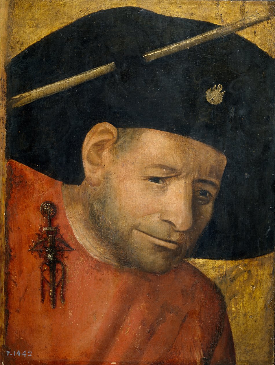 Een kruisboogschutter door Hieronymus Bosch