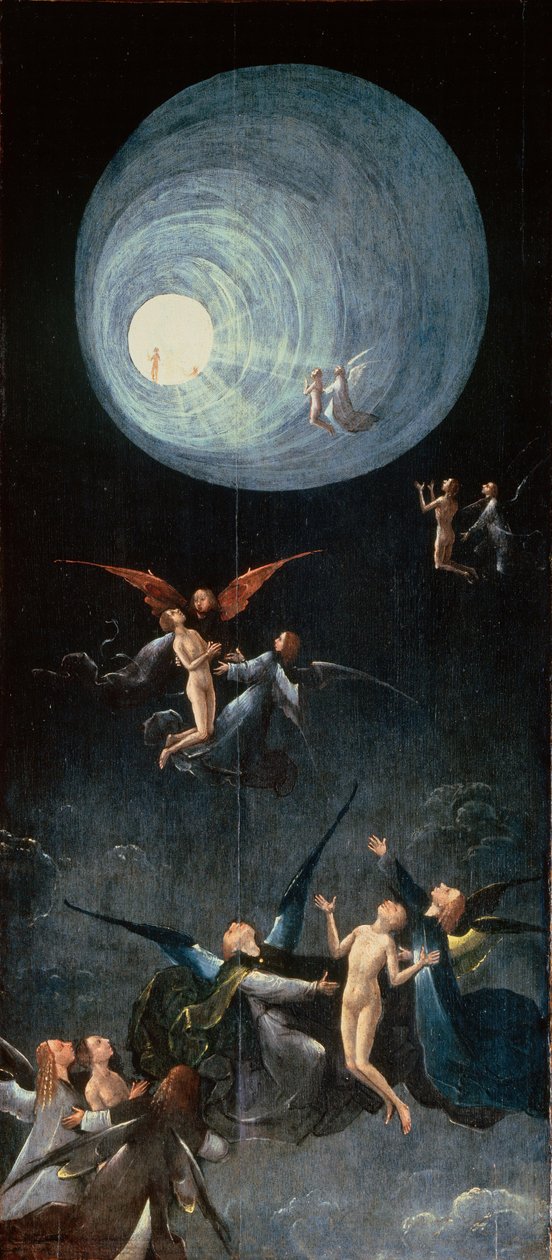 Opstijging van de Gezegende door Hieronymus Bosch