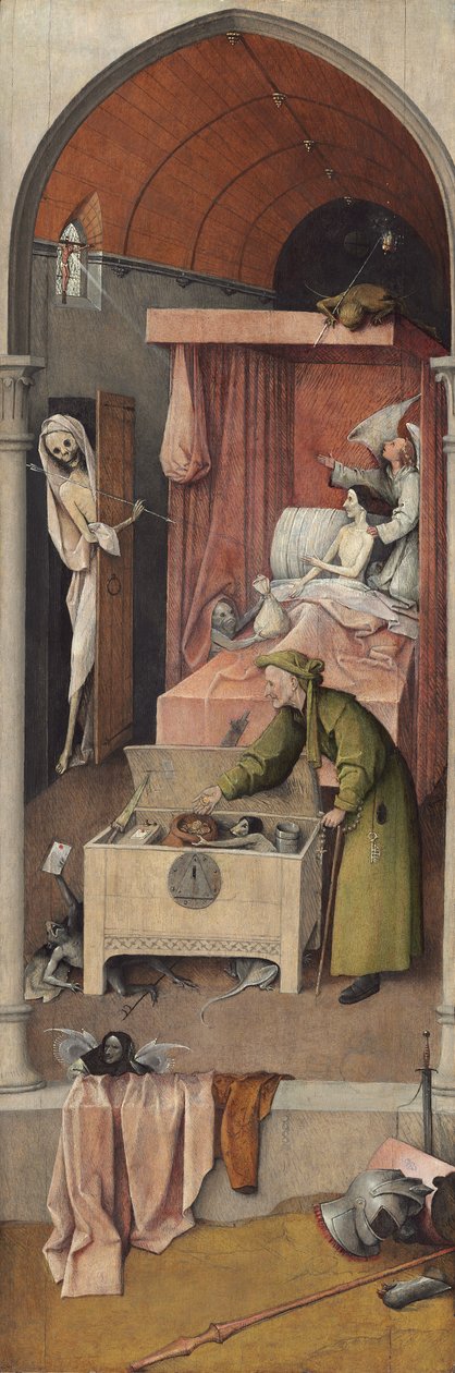 Dood en Vrek door Hieronymus Bosch
