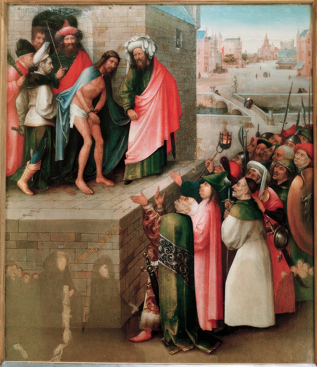 De voorstelling van Christus aan het volk door Hieronymus Bosch