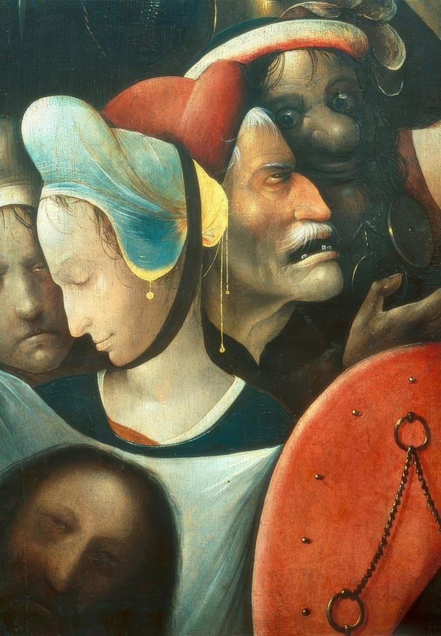 De kruisdraging door Hieronymus Bosch
