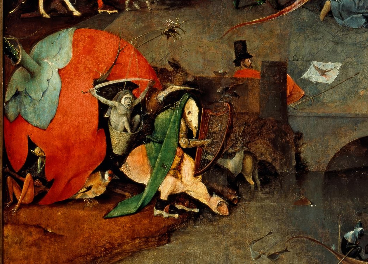 De verleiding van Sint Antonius door Hieronymus Bosch