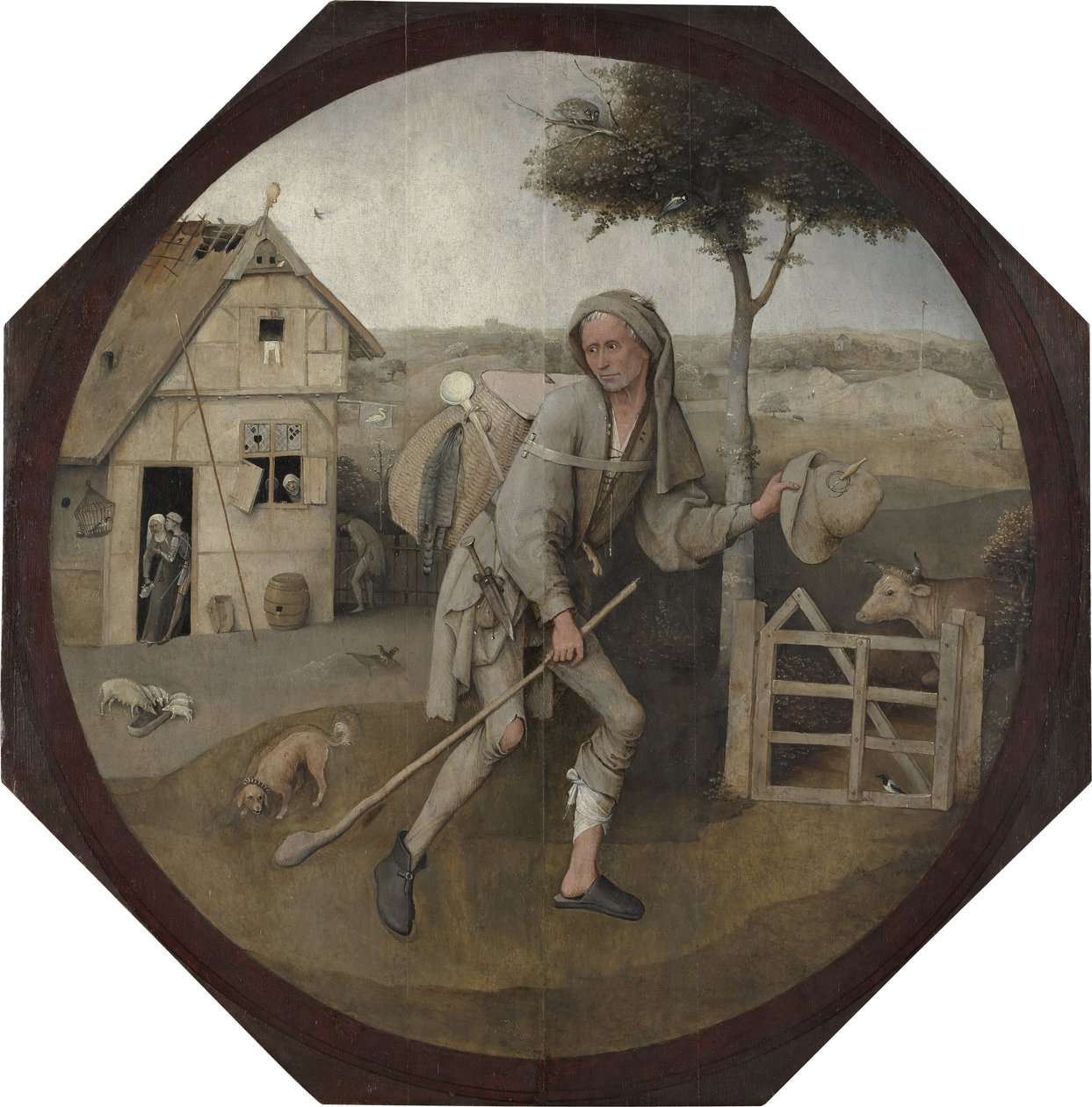 Nederlands: De Wayfarer De Wayfarer door Hieronymus Bosch