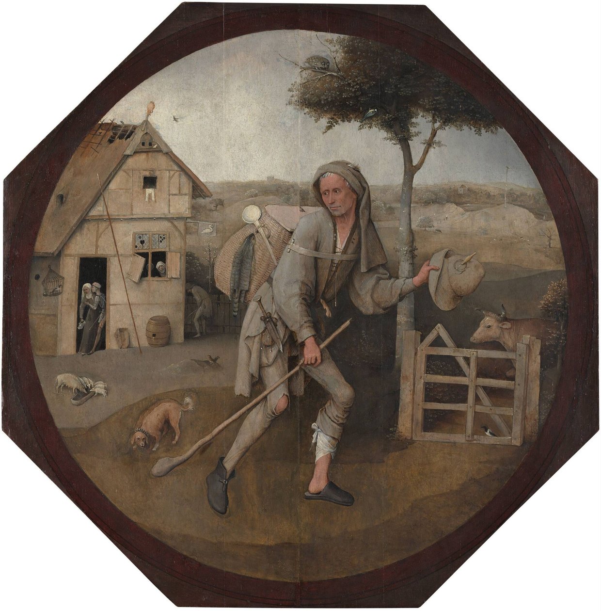 Nederlands: De Wayfarer De Wayfarer door Hieronymus Bosch