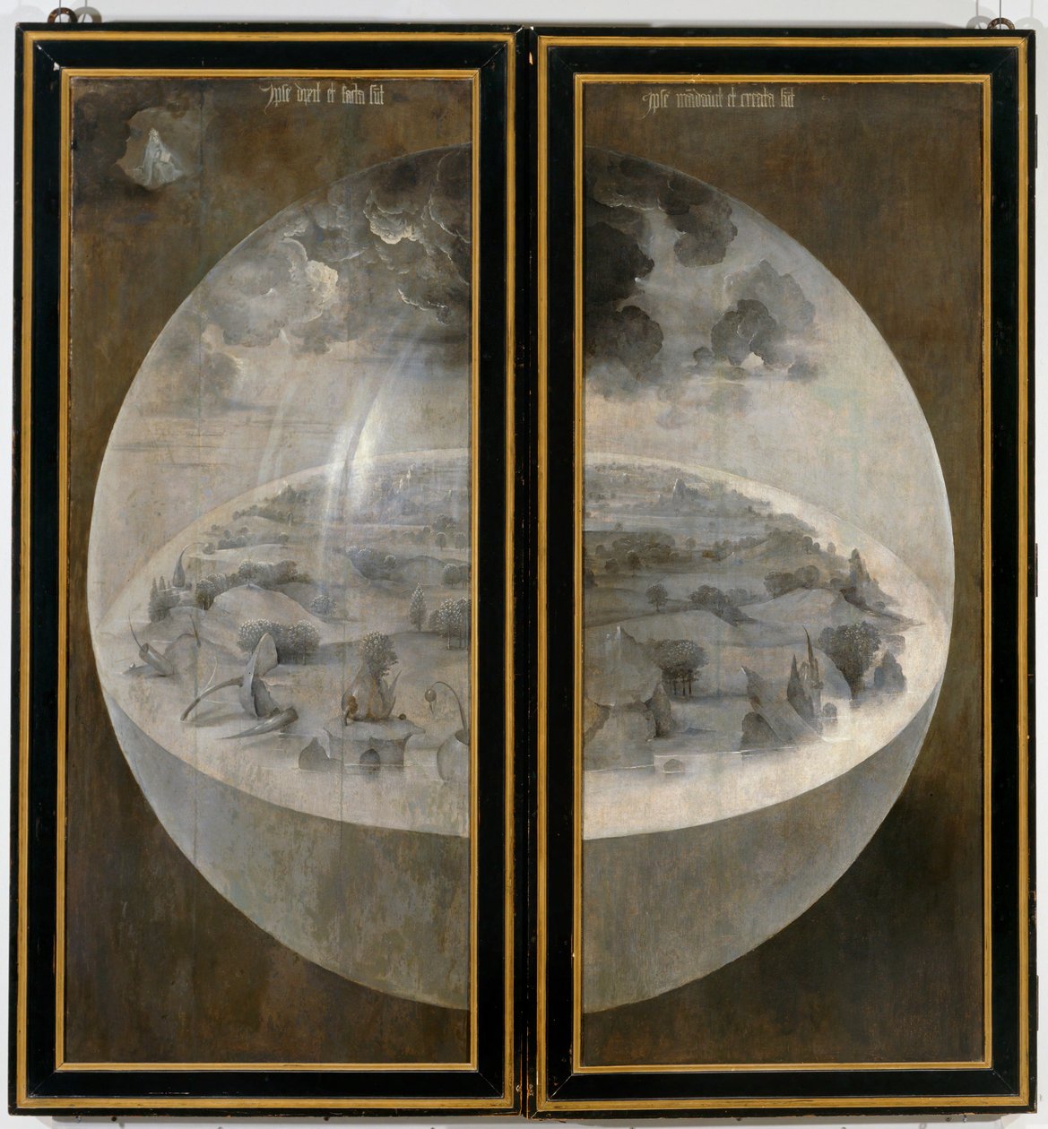Tuin der Lusten ... (schilderij op hout) door Hieronymus Bosch