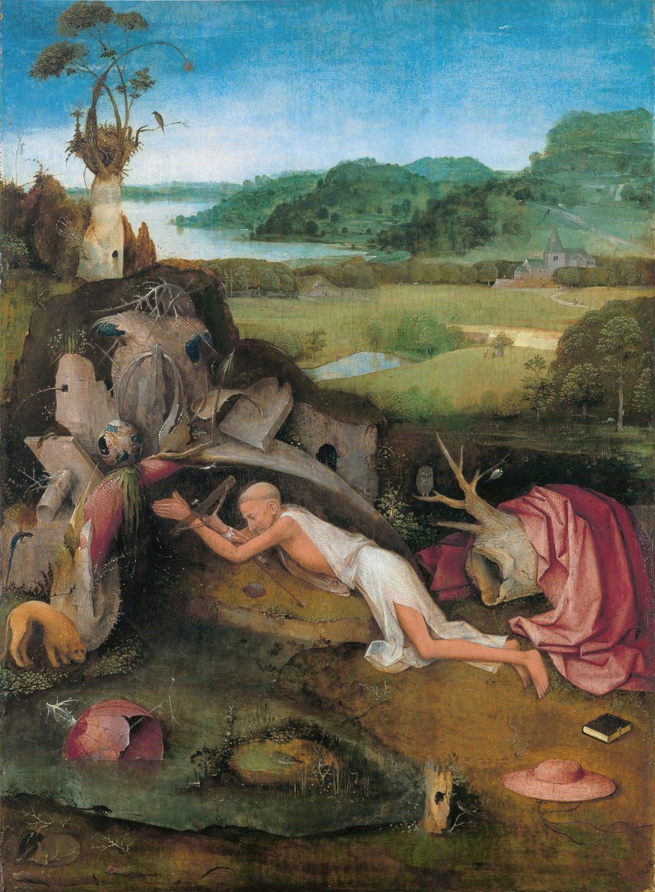 Heilige Hiëronymus door Hieronymus Bosch