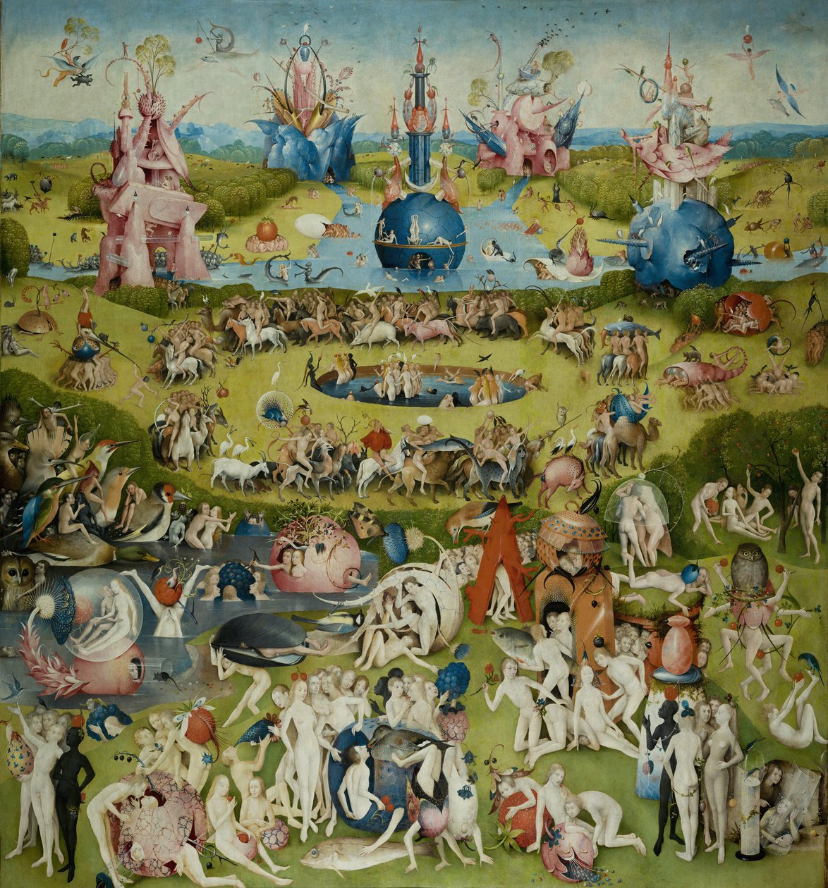 De Tuin der Lusten door Hieronymus Bosch