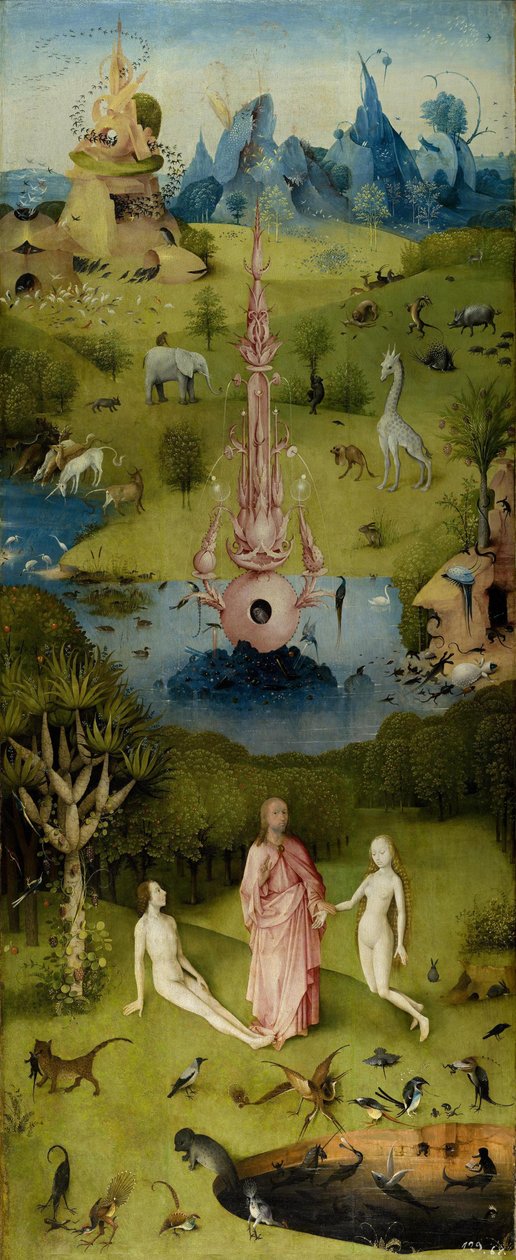 De tuin der lusten door Hieronymus Bosch