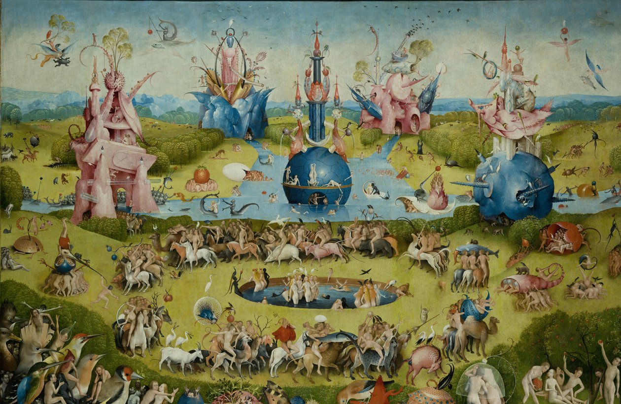De Tuin der Lusten door Hieronymus Bosch