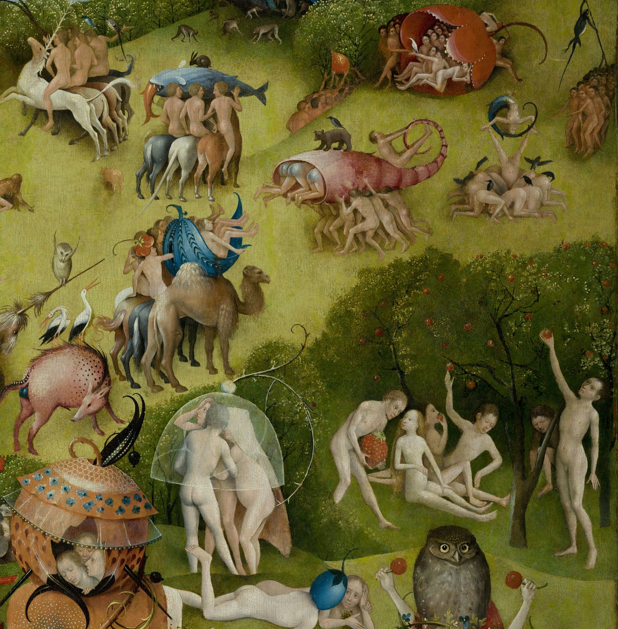 De Tuin der Lusten door Hieronymus Bosch