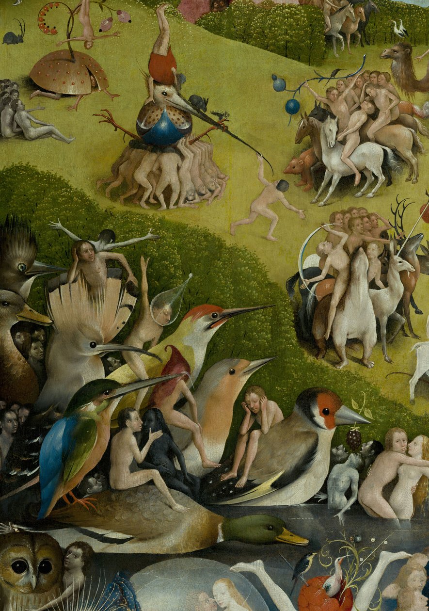 De Tuin der Lusten door Hieronymus Bosch