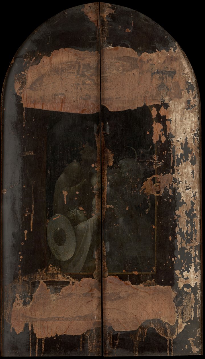 Het Laatste Oordeel (buiten), ca. 1486 door Hieronymus Bosch