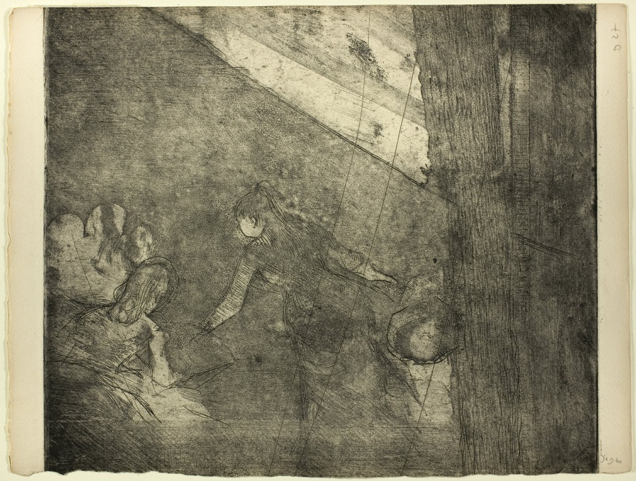 In het Ambassadeurscafé door Hilaire Germain Edgar Degas