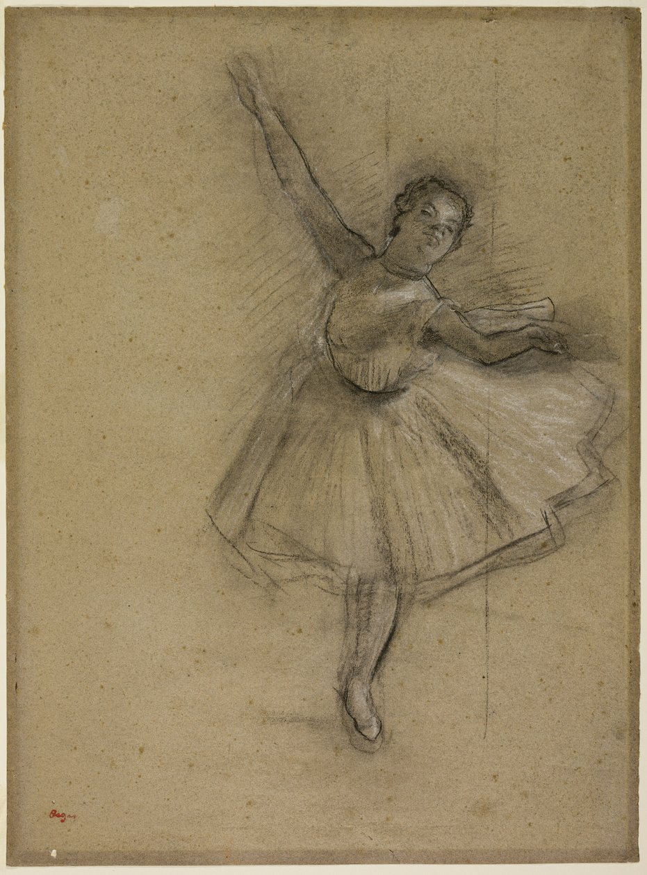Danser Draaien door Hilaire Germain Edgar Degas