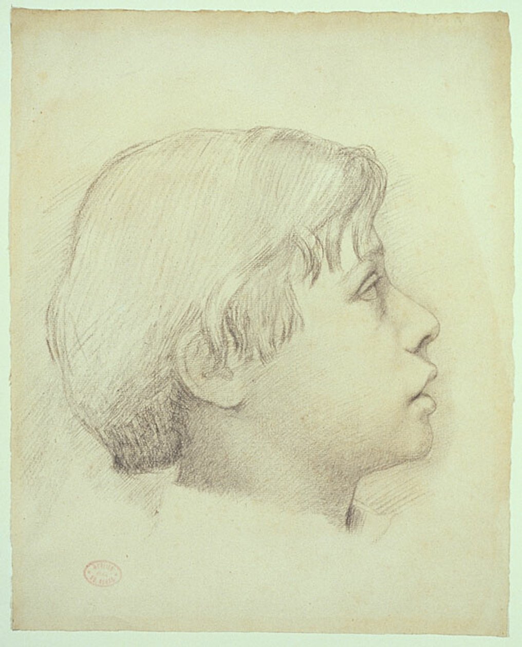 René de Gas door Hilaire Germain Edgar Degas