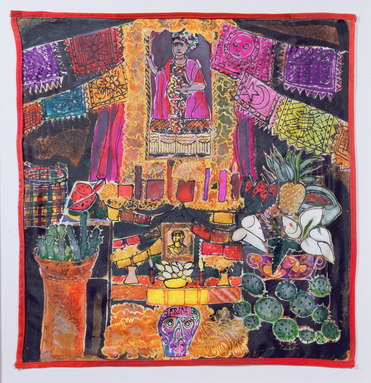Frida Kahlo (1910-54) Heiligdom, 2005 door Hilary Simon