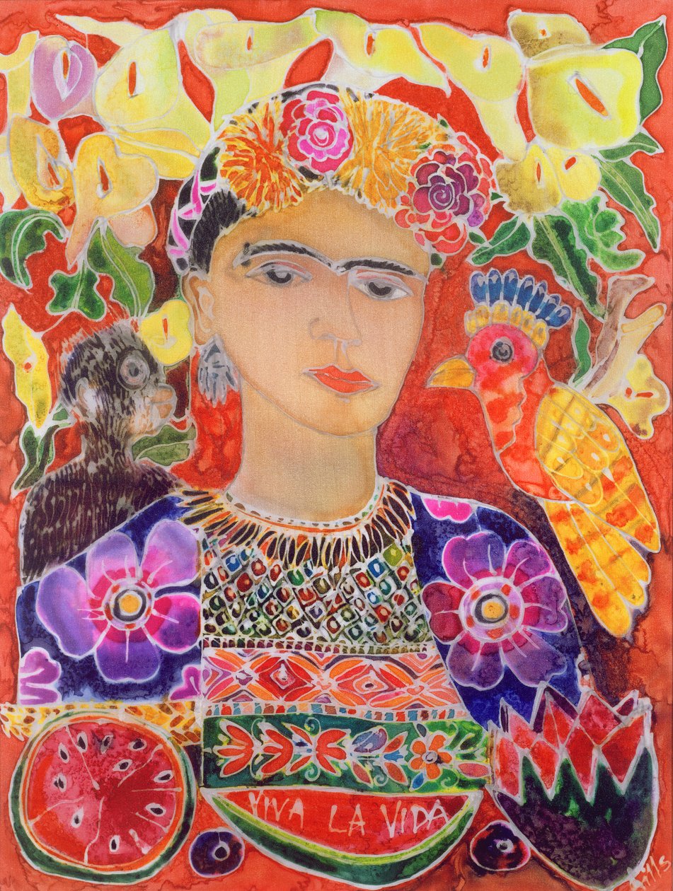 Eerbetoon aan Frida Kahlo, 2002 door Hilary Simon