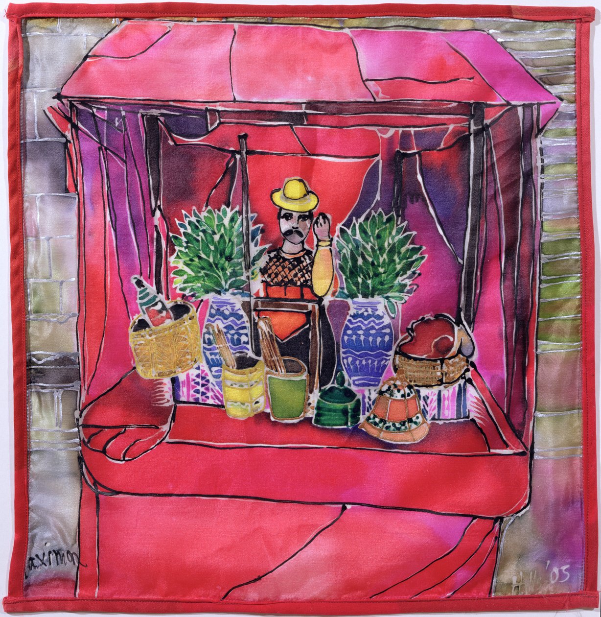 Heiligdom voor Maximon, 2005 door Hilary Simon