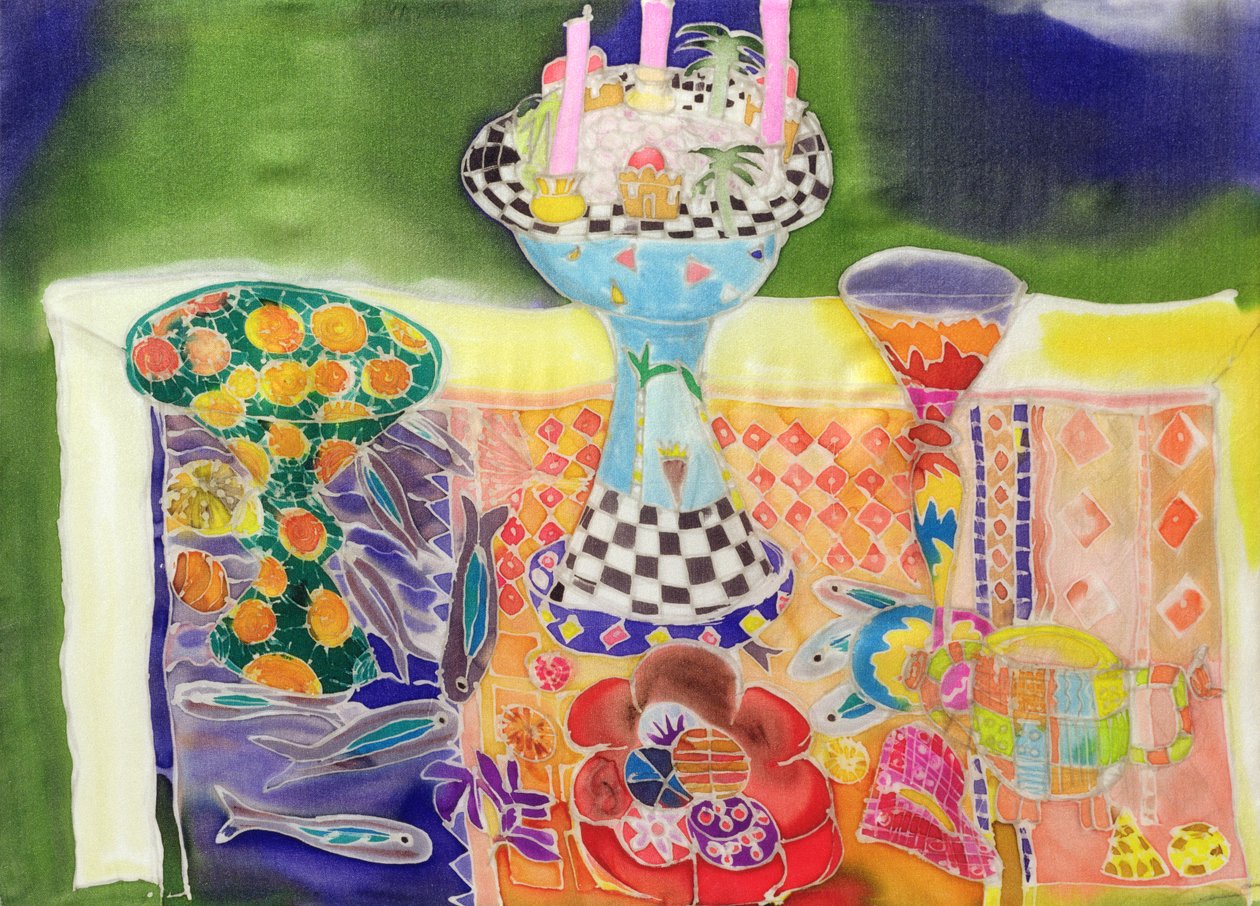 Vis tafel, 2006 door Hilary Simon