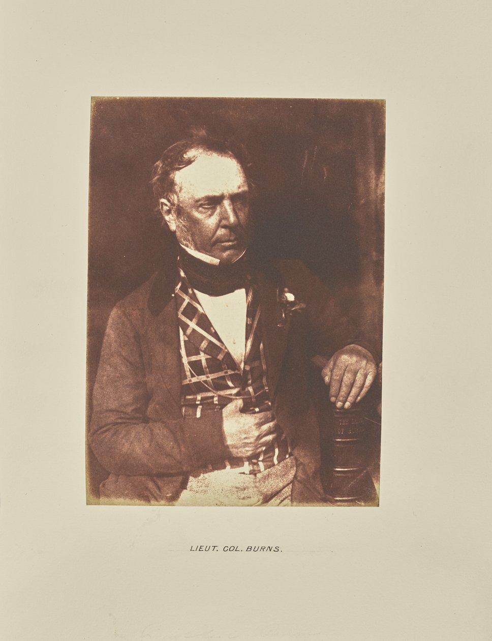 [Luitenant-kolonel Burns] door Hill and Adamson