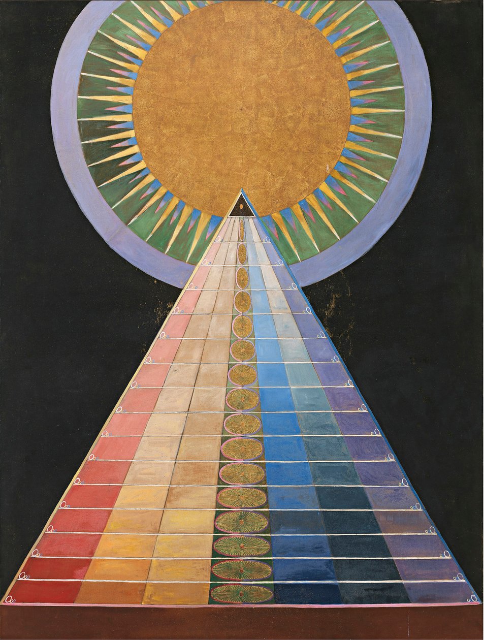 Groep X, Nr. 1, Altaarstuk, 1915 door Hilma af Klint