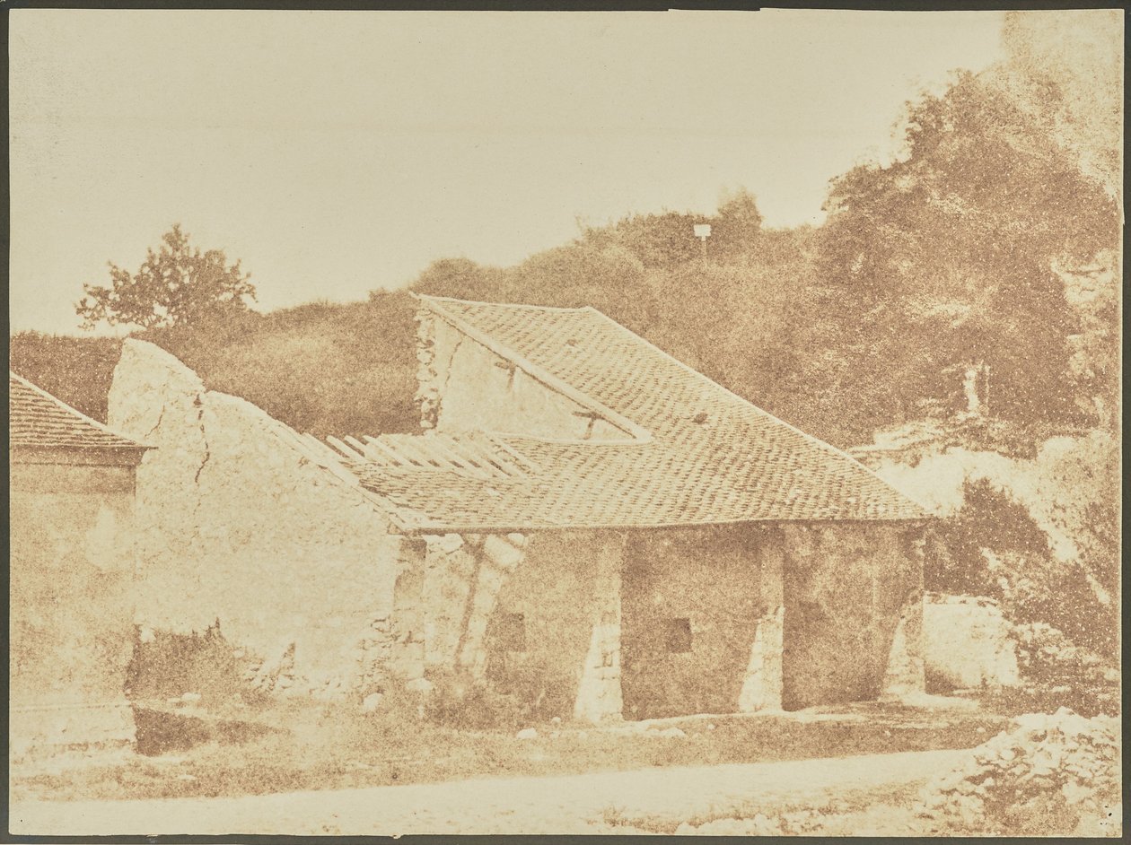 [Landhuis in Ruïnes]. door Hippolyte Bayard