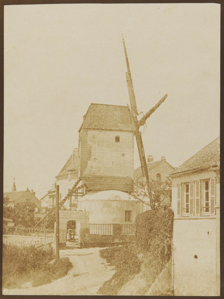 Moulin de la Galette (Montmartre) door Hippolyte Bayard