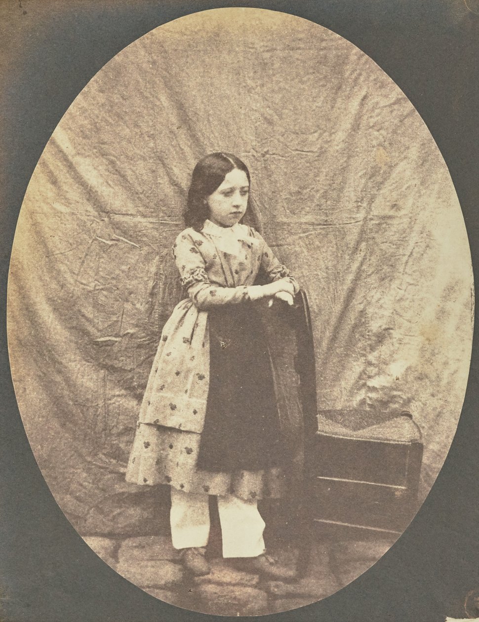 [Portret van Georgina Benoist ()]. door Hippolyte Bayard
