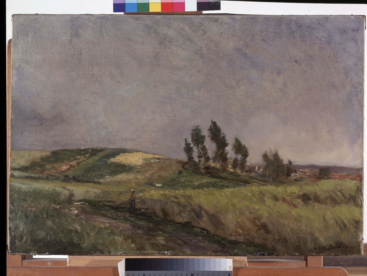 Hamlet in de duinen door Hippolyte Boulenger
