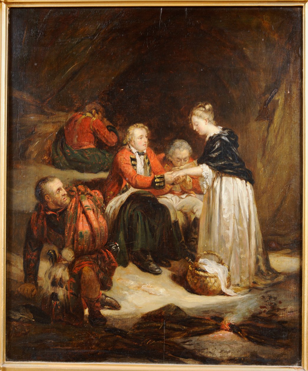 Edward in Schotland door Hippolyte Delaroche