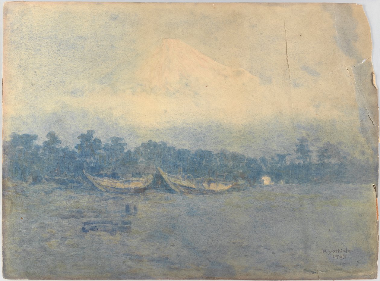 Mount Fuji door Hiroshi Yoshida