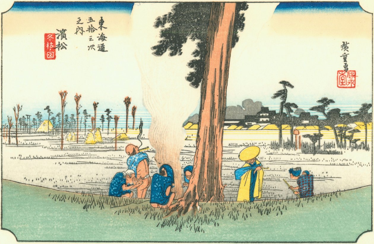 Hamamatsu door Hiroshige