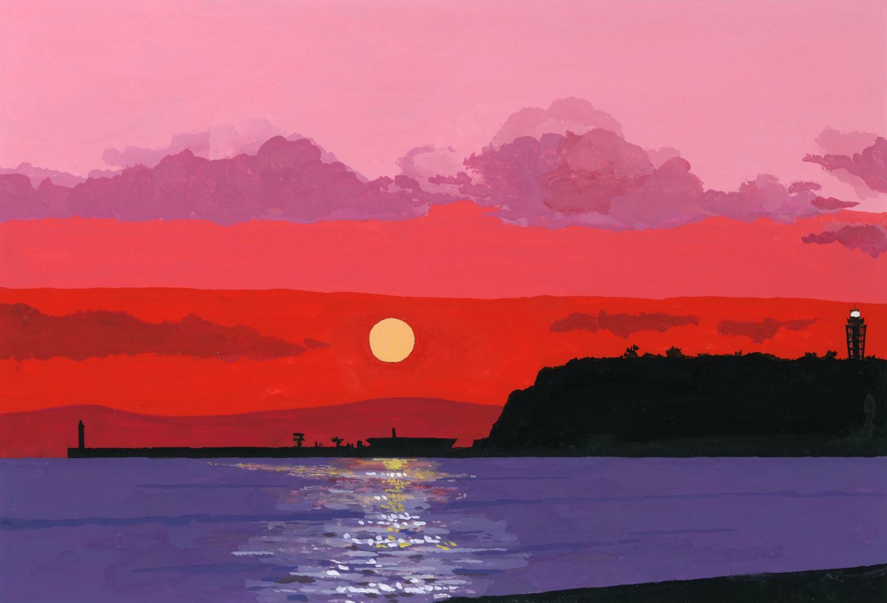 Enosima (Kaapbaai) door Hiroyuki Izutsu
