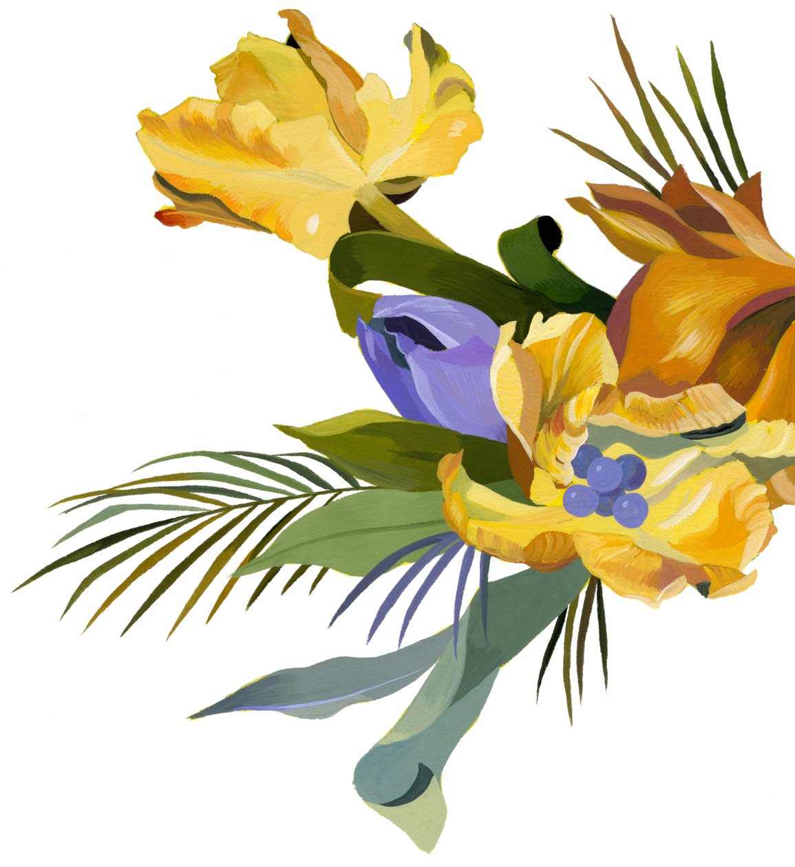 Gele Tulp door Hiroyuki Izutsu