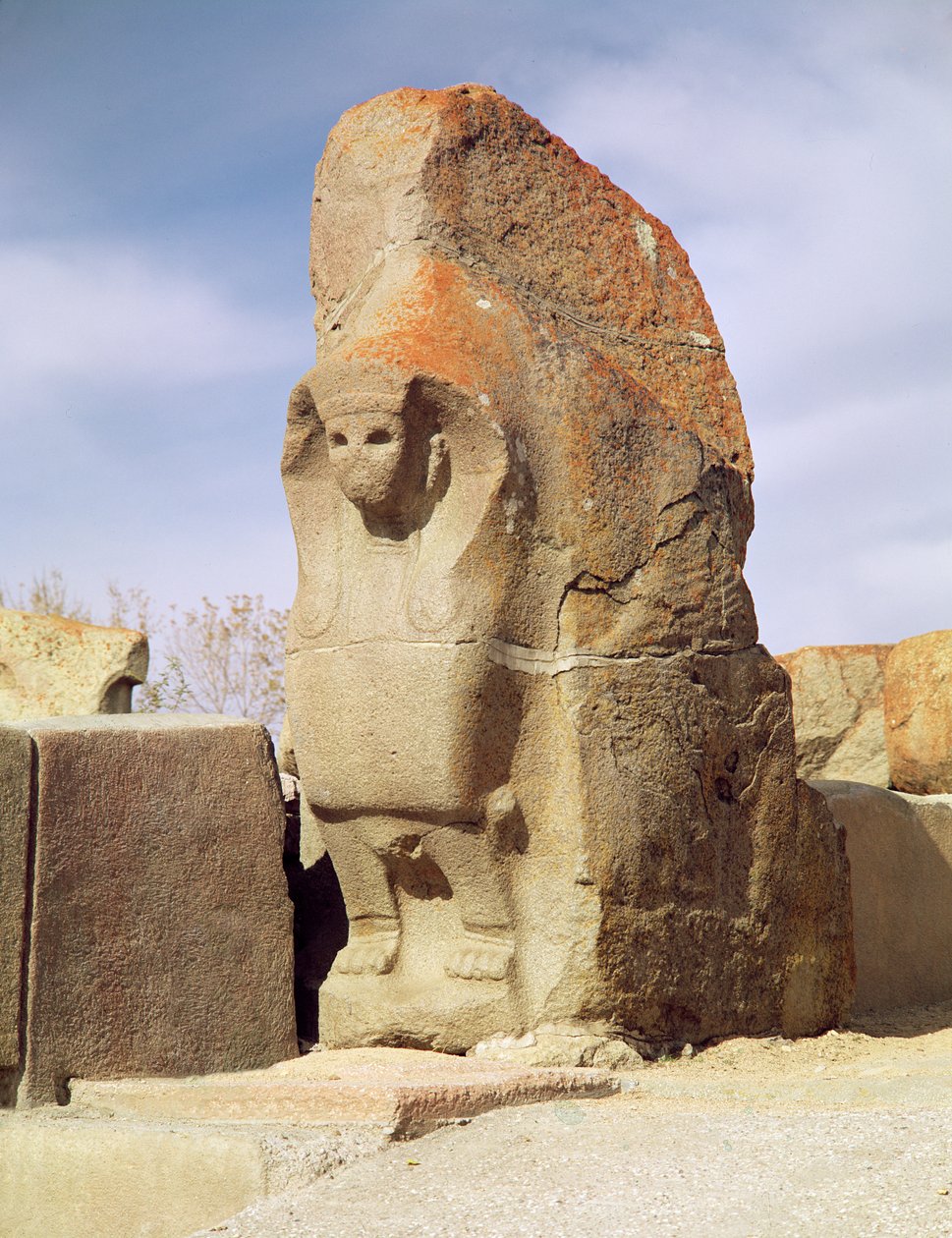 Sfinxpoort, 1450-1200 v.Chr. door Hittite