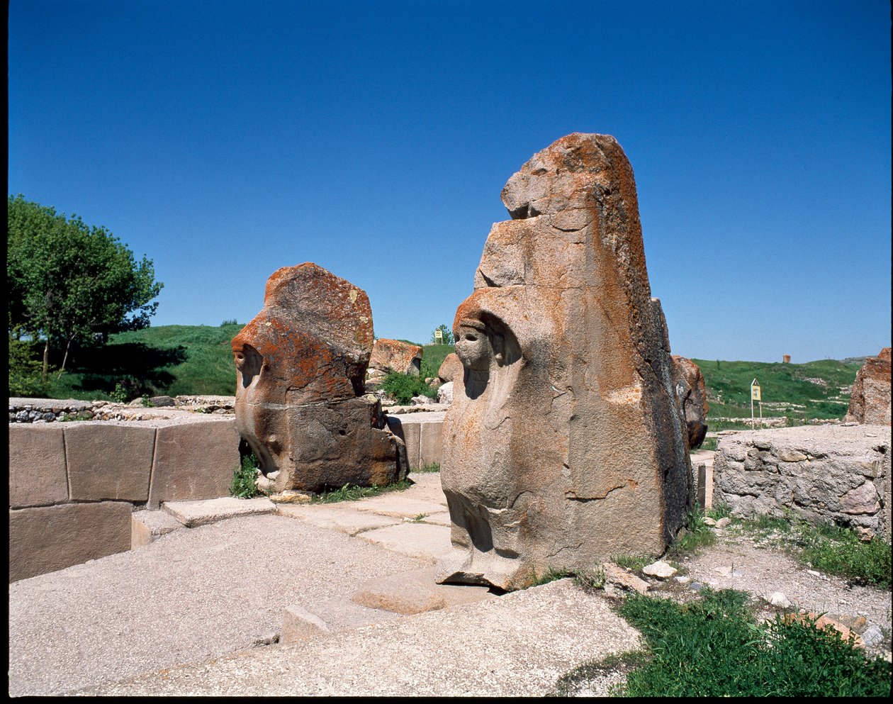 Uitzicht op de Poort van de Sfinx door Hittite Hittite