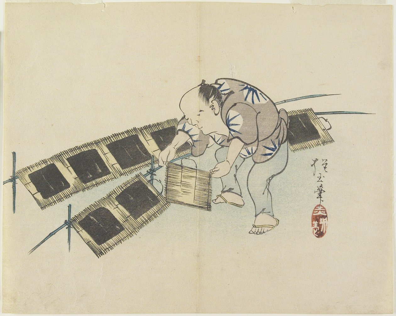 (Laver drogen), ca. 1830 door Hogyoku
