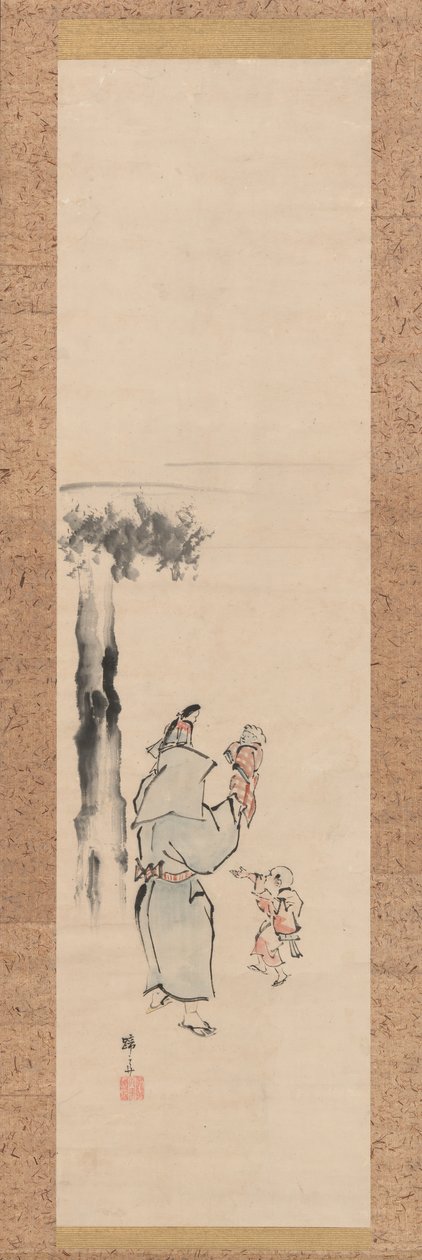 Poppenkastspeler door Hokuba