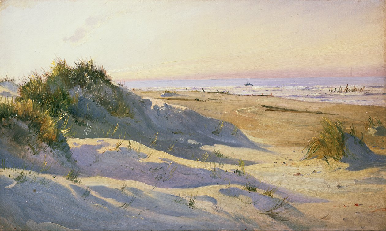 De duinen, Sonderstrand, Skagen door Holgar Drachman