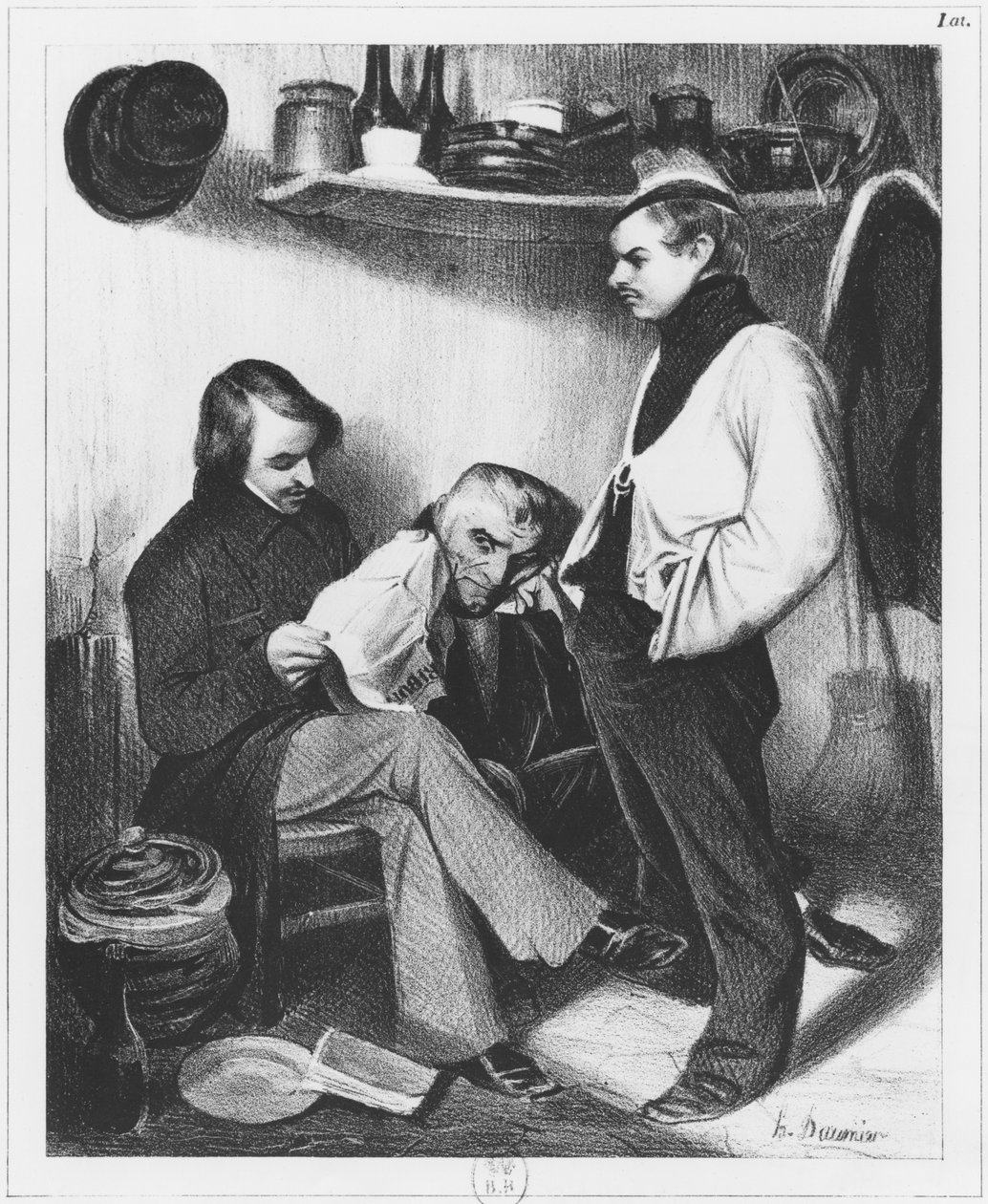 Herinneringen aan Sainte-Pelagie, illustratie uit 