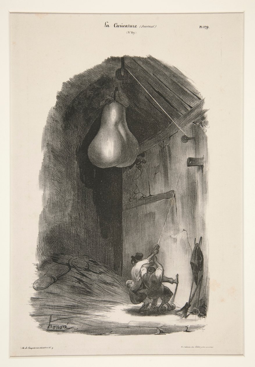 Ah! His ! door Honoré Daumier