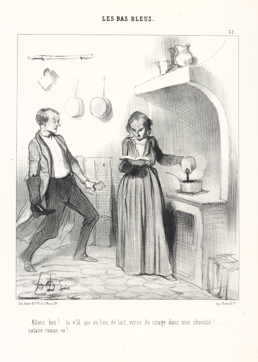 Allons bon! door Honoré Daumier