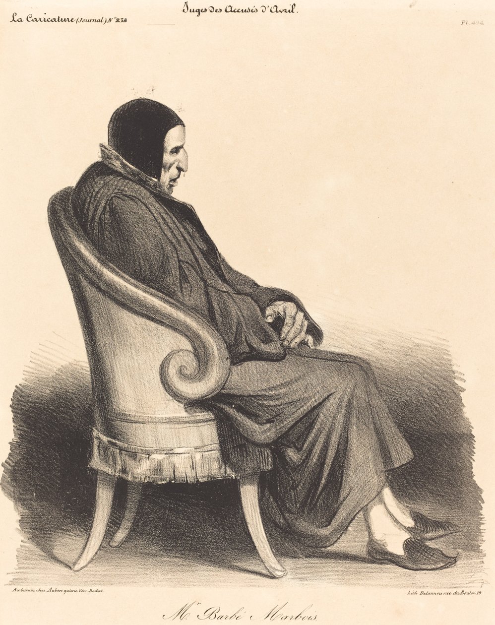 Barbé-Marbois door Honoré Daumier