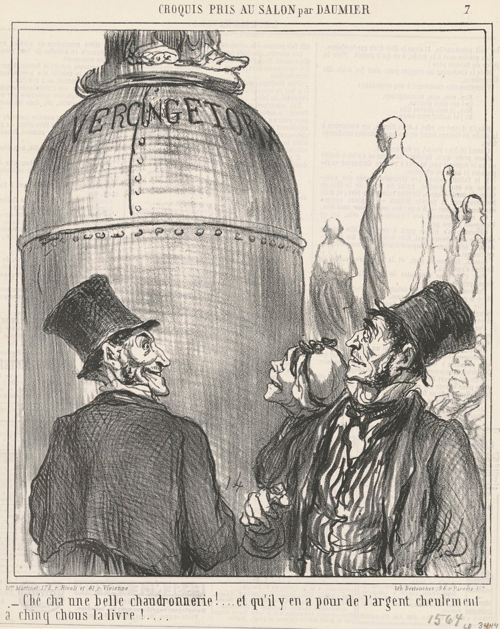 Dat is een mooie ketelmakerij! door Honoré Daumier