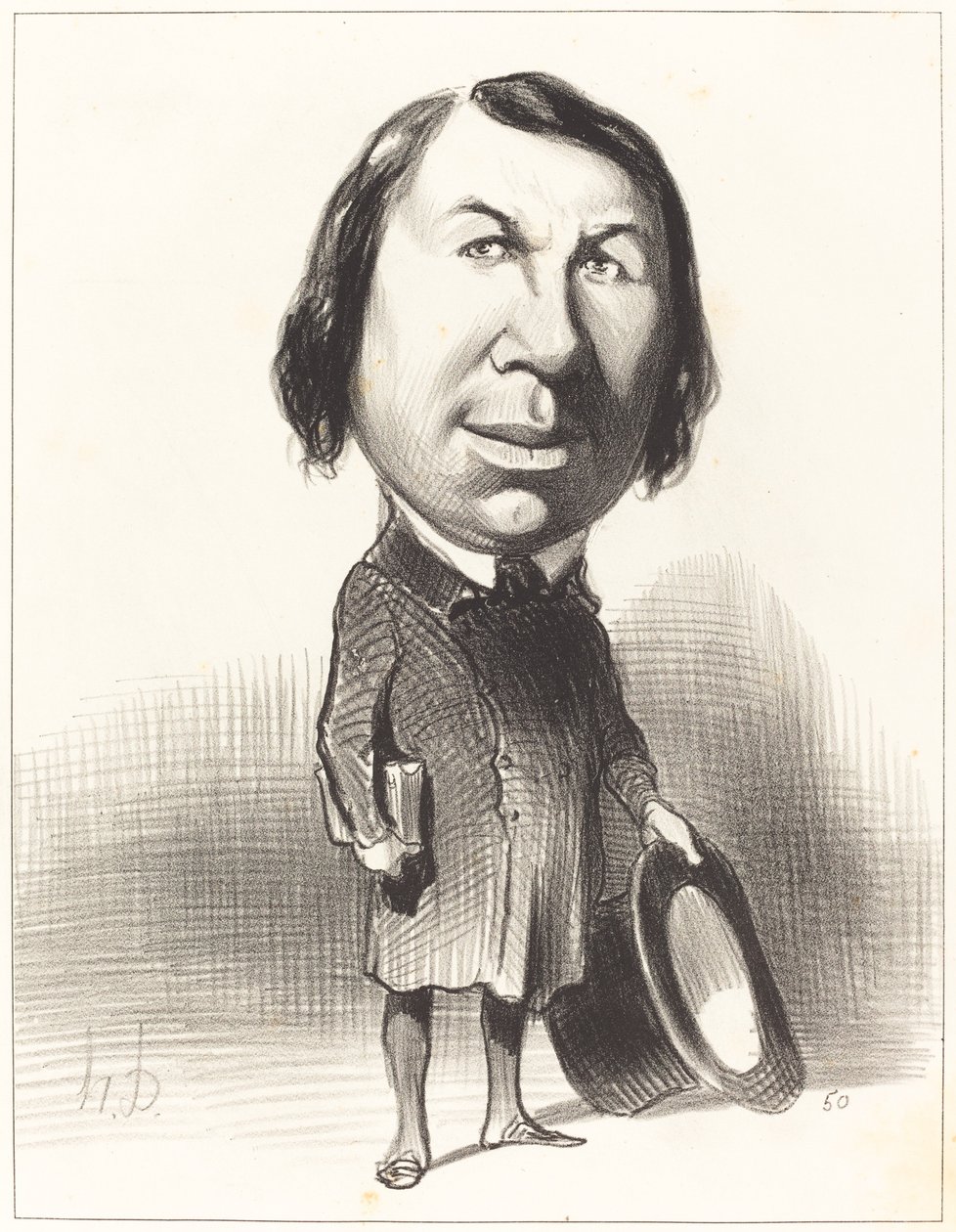 Graaf van Montalembert door Honoré Daumier