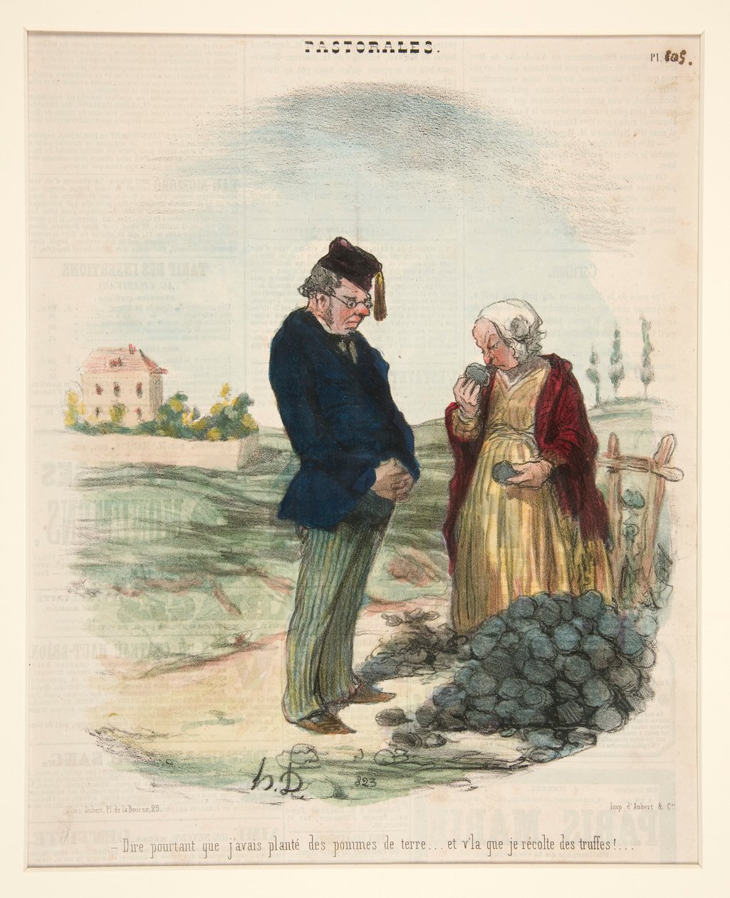 En toch zeggen dat ik door Honoré Daumier